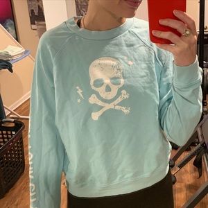Soulcycle NEW YORK CITY cropped sweatshirt